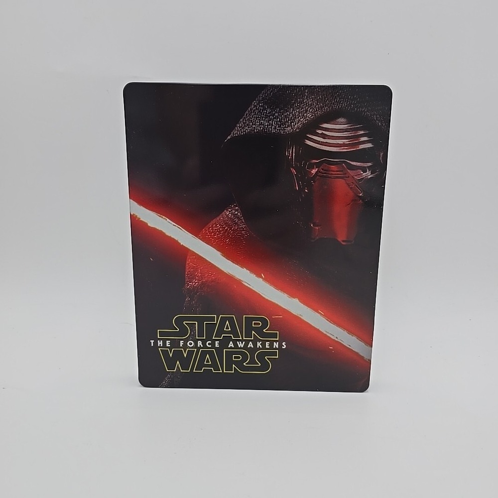 Star Wars The Force Awakens Steelbook Blu-ray DVD Special Edition Metal Case